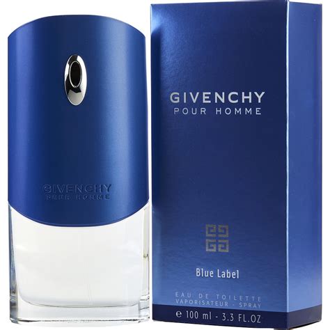 perfume blue label givenchy para hombre|Givenchy eau de toilette.